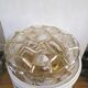 Vintage ceiling lamp in bubbled glass design Profassung 70s - 80s