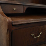 Walnut secretary, Danish design, 60's, production: Denmark