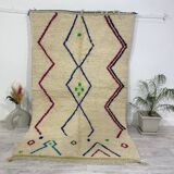 Handmade Moroccan Berber carpet 250 X 150 CM