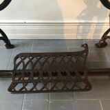 Ancient table, cast iron footing