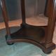 Pair of circular side tables.