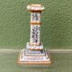 Montagnon candlestick, in Nevers earthenware.