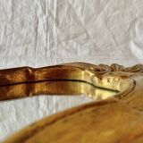 Golden shell mirror - baroque style