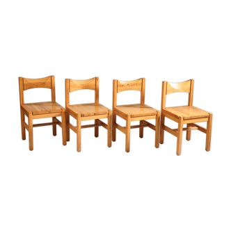 Suite of 4 chairs Ilmari Tapiovaara