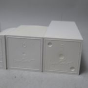 4 vases combinables Jacques Bedat, années 70