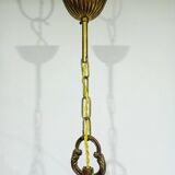 5-light chandelier with tassels