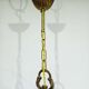 5-light chandelier with tassels