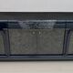 Buffet postmoderne en laque bleue et marbre noir par DBM, Italie, années 1980
