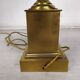 Lampe bronze doré maison Charles