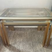 Duo de tables gigognes des années 70