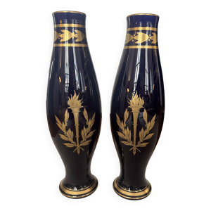 Paire de vases Gustave