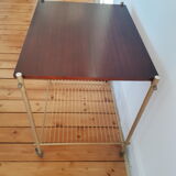 Vinyl door booster table