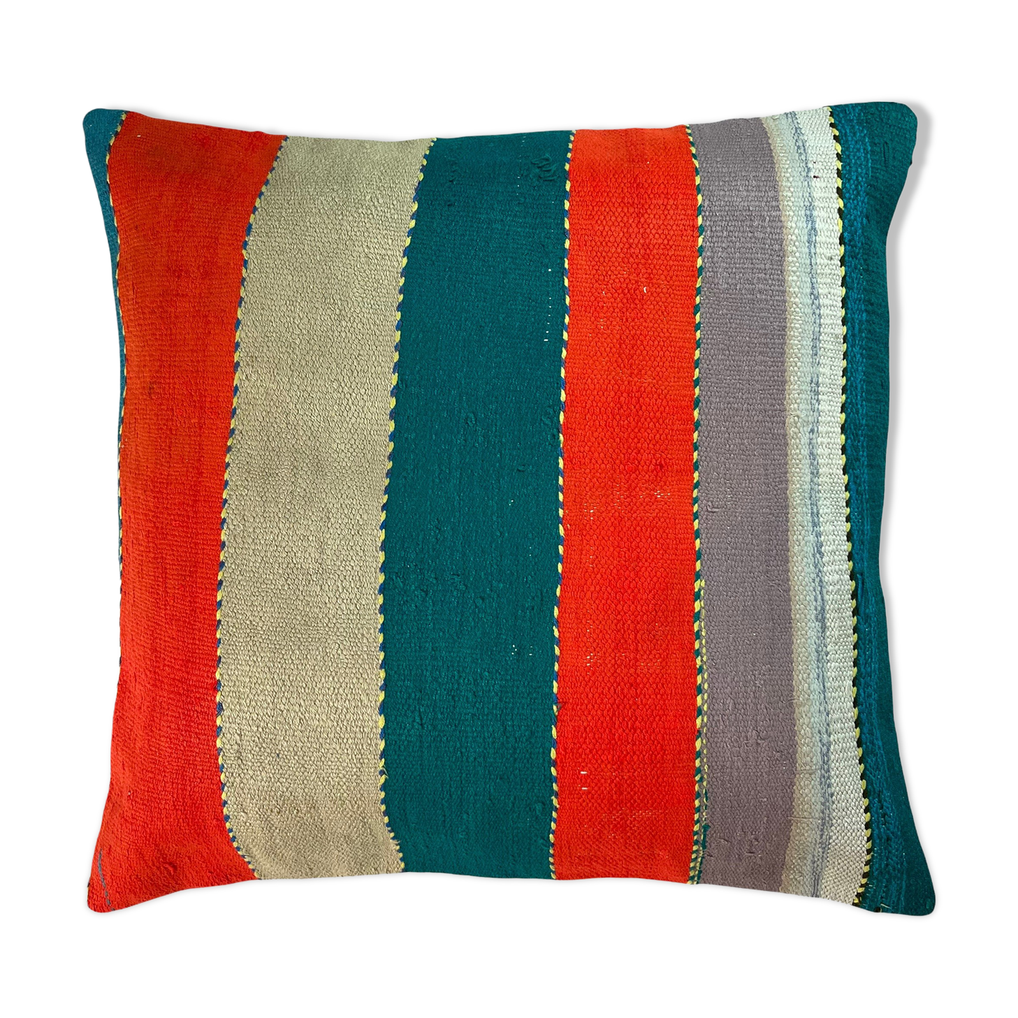 Vintage Kilim Cushion Cover, 60 x 60 cm