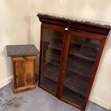 marble top bedside table