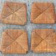 4 Basque oak chairs