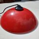 Vintage red metal suspension