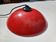 Vintage red metal suspension