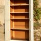 Wardrobe / Old industrial patinated wooden locker / Workshop furniture