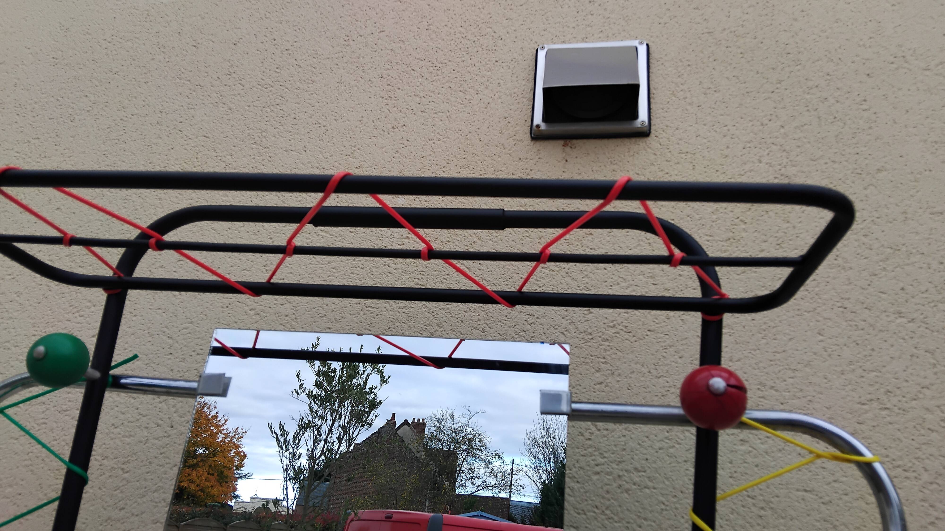 Vintage 50s/60s Scoubidou Balls Coat Rack