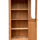 Parisian cabinet glazed raw wood nymphs and carved art nouveau decorations