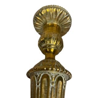 Antique Bronze Candlestick