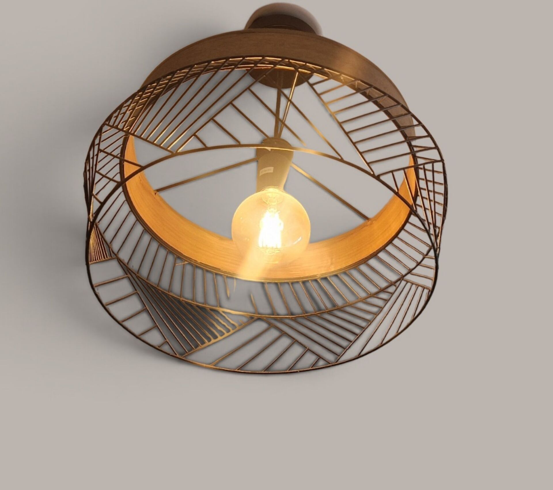 Contemporary Suspension Design - Wood and Metal
