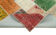 Hand-Knotted Oriental Overdyed 209 cm x 298 cm Multicolor Patchwork Carpet