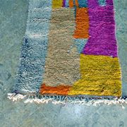 Moroccan Berber carpet hallway Boujaad 304 x 85 cm new