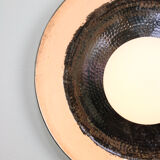 Vintage chrome eye wall lamp, 70s