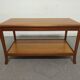 Teak coffee table with vintage extensions