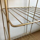 Golden metal dessert