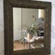 Antique gold mirror