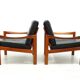 Lounge chairs by Illum Walkelsø for Niels Eilersen, 1960s