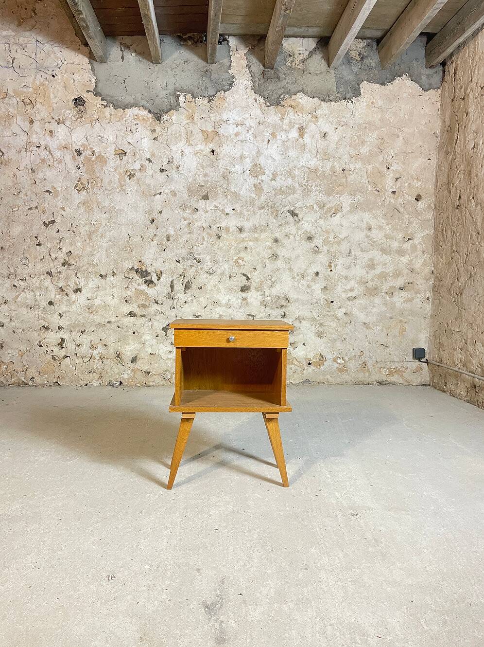 Vintage bedside table