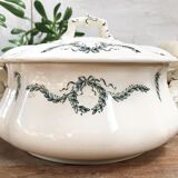 Longchamp iron-earth soupière