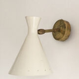 Pair of Italian design wall lamps 1950