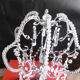 Table lamp with pendants