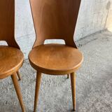 Set de 4 chaises bistrot Baumann, 1960