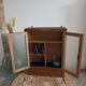 Vintage toilet cabinet
