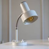 Small white casserole lamp