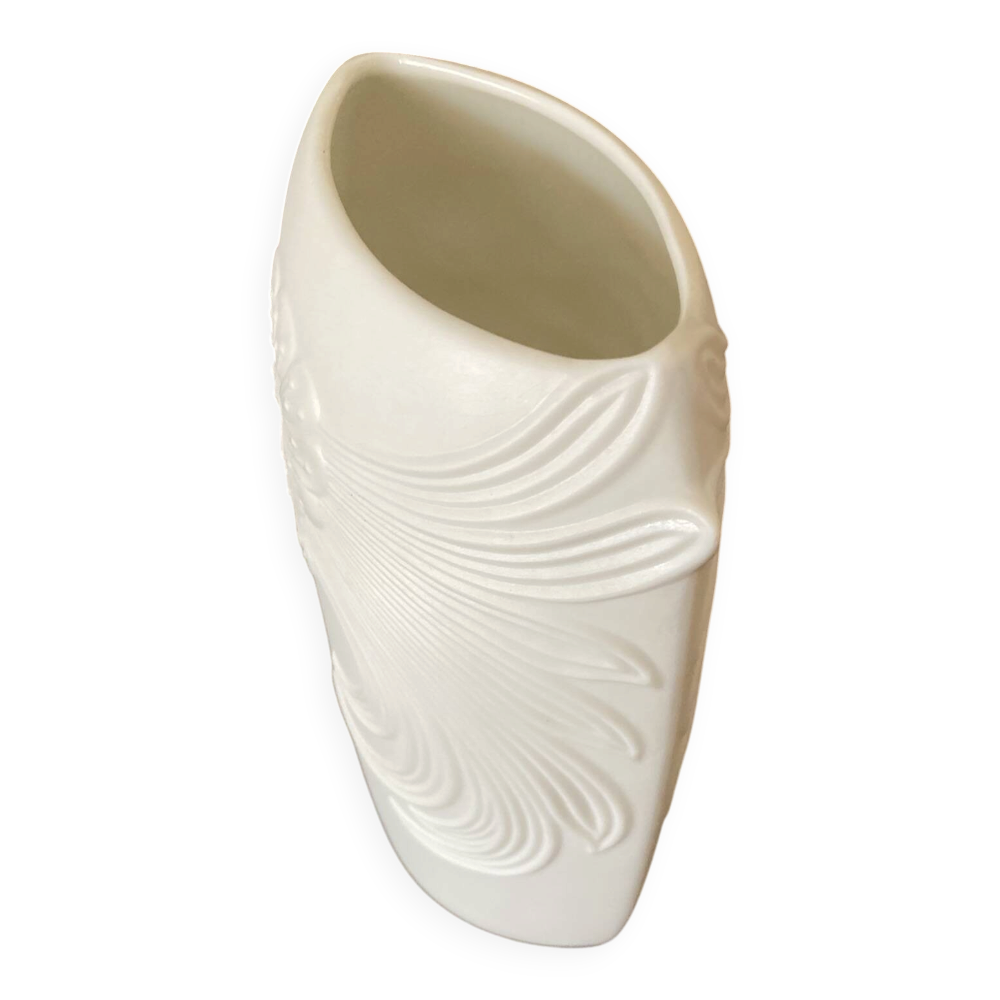 Biscuit porcelain vase AK Kaiser