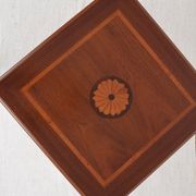 Revolving bookcase, rotating furniture (book mill), mahogany, three floors.