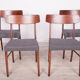 Mid-century danish dining chairs, 1960s, set of 4