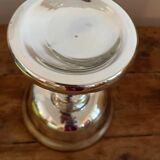 Coupe / calice en verre mercurisé soufflé  vintage