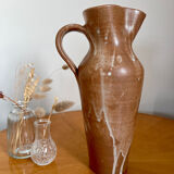 Vase pichet en grès vintage