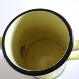 Light yellow glazed coffeepot