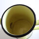 Cafetière émaillée jaune clair