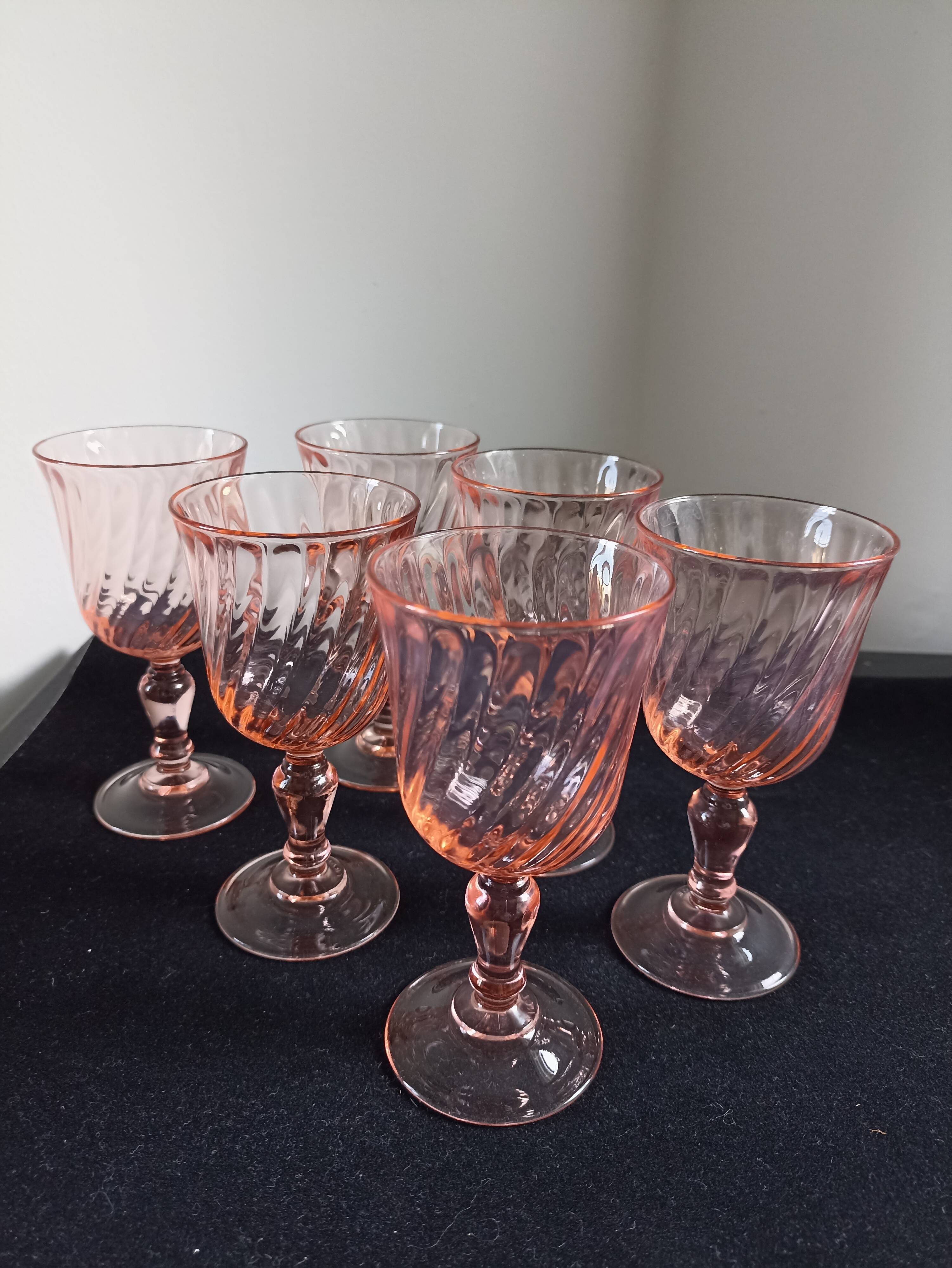 Rosaline white wine glasses
