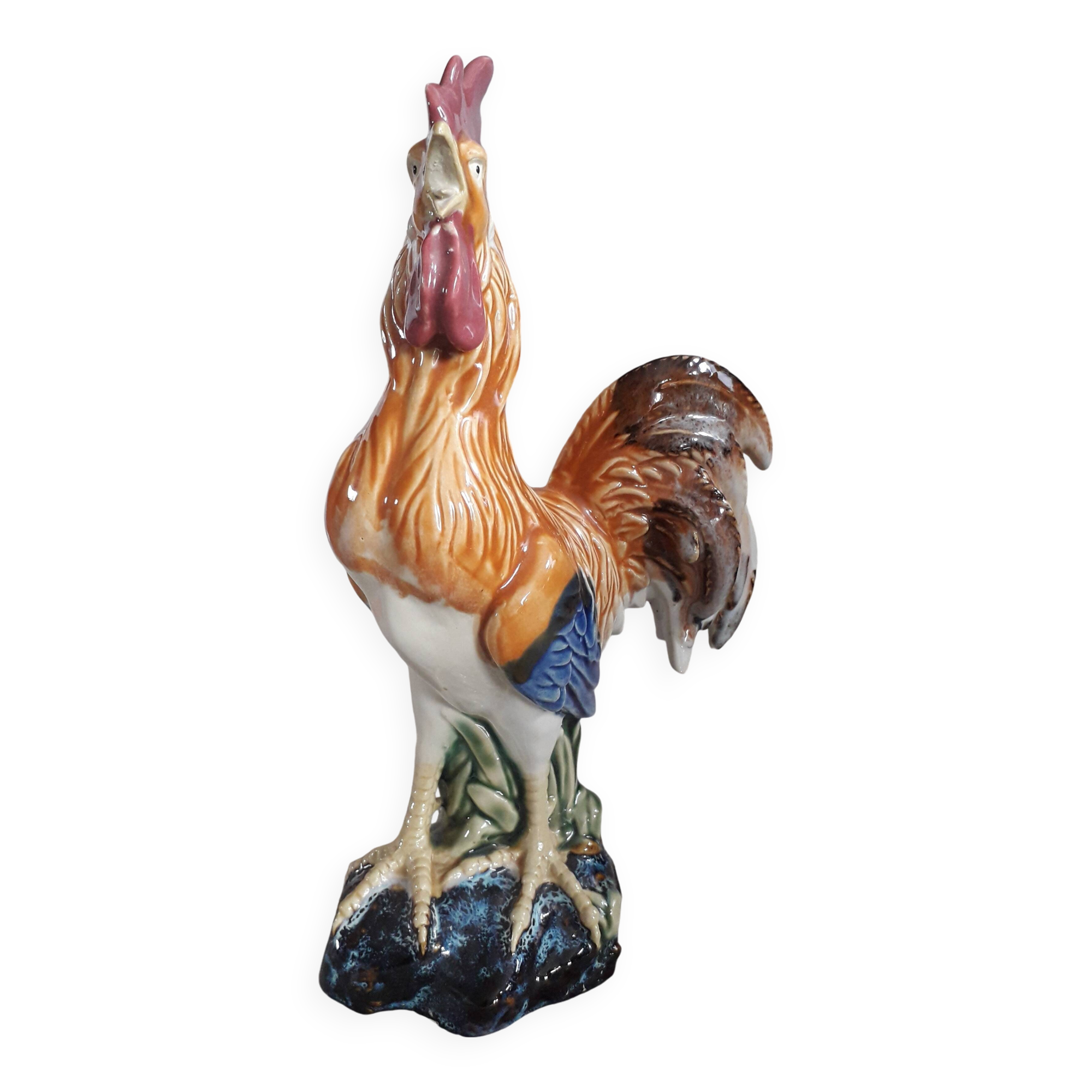 Very original vintage ceramic rooster