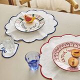 Coffret 4 assiettes à dessert l'amour